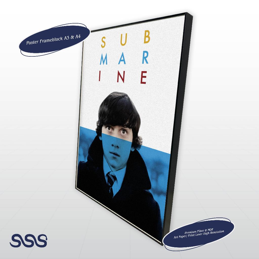 SUBMARINE POSTER / MOVIE POSTER / FRAMEBLOCK POSTER 595