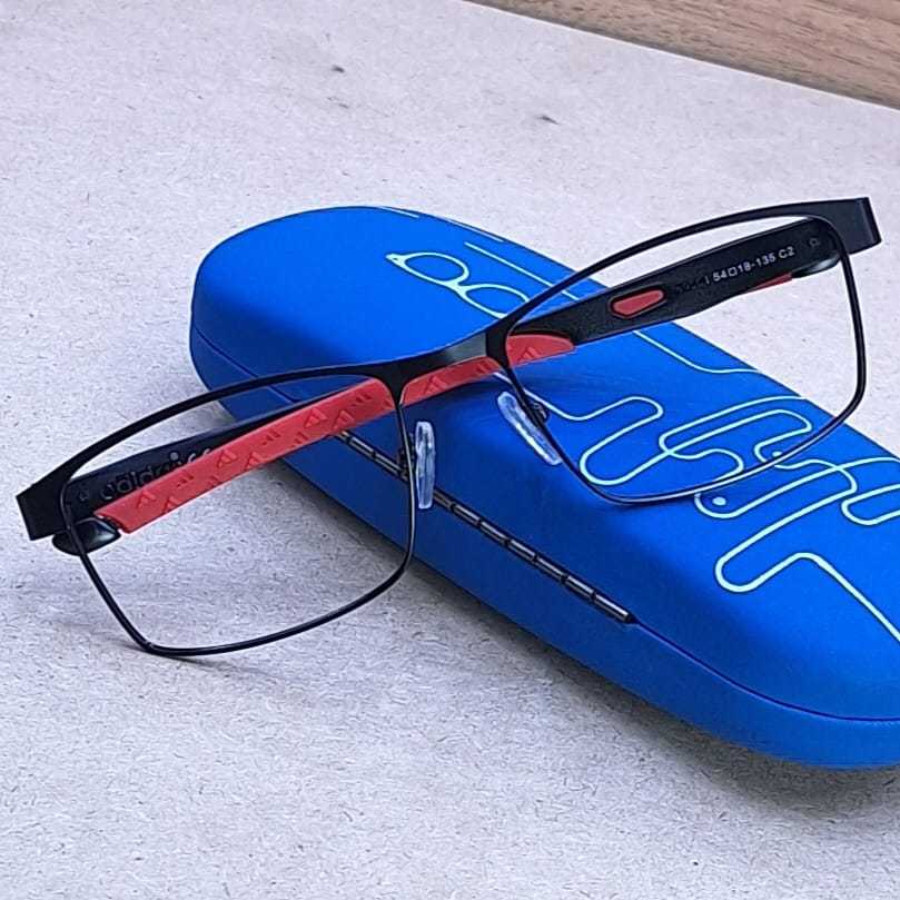 แว่นอ่านหนังสือแบบเต็ม CR/Mica เลนส์กรอบ A9501 Titanium Sporty Photochromic Bluecromic Blueray