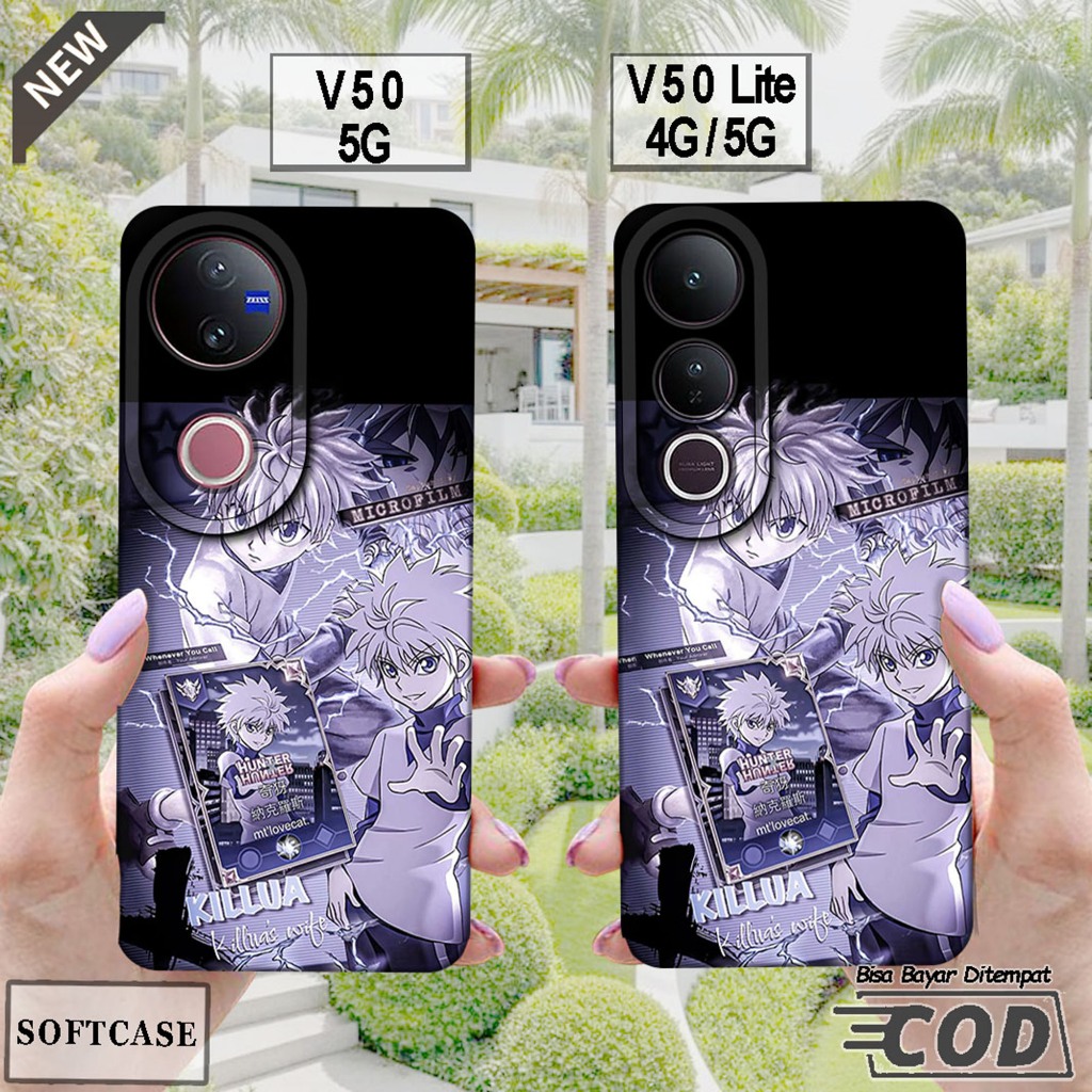 เคส VIVO V50 5G 2025 - เคส VIVO V50 LITE 4G / 5G 2025 _ ปลอกซิลิโคนสีดํายืดหยุ่น
