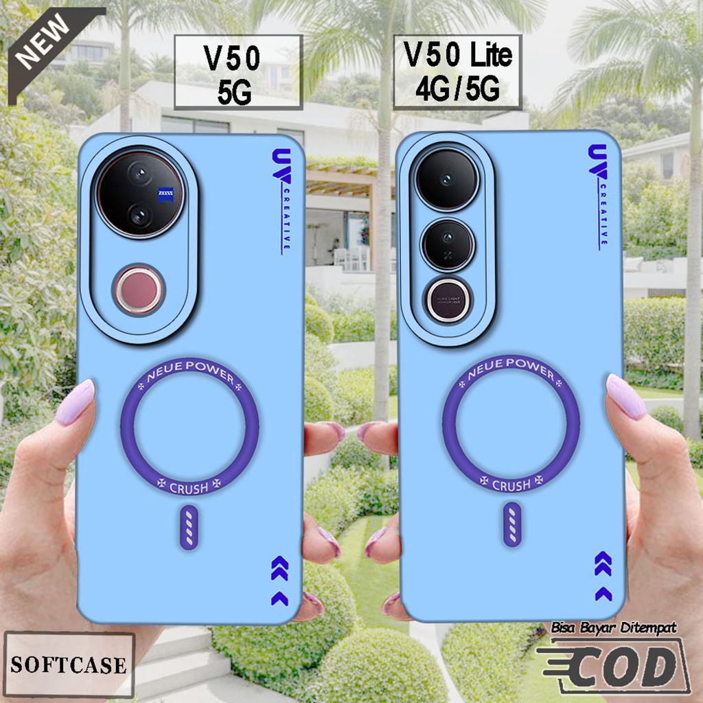 เคส VIVO V50 5G 2025 - เคส VIVO V50 LITE 4G / 5G 2025 _ ปลอกซิลิโคนสีดํายืดหยุ่น