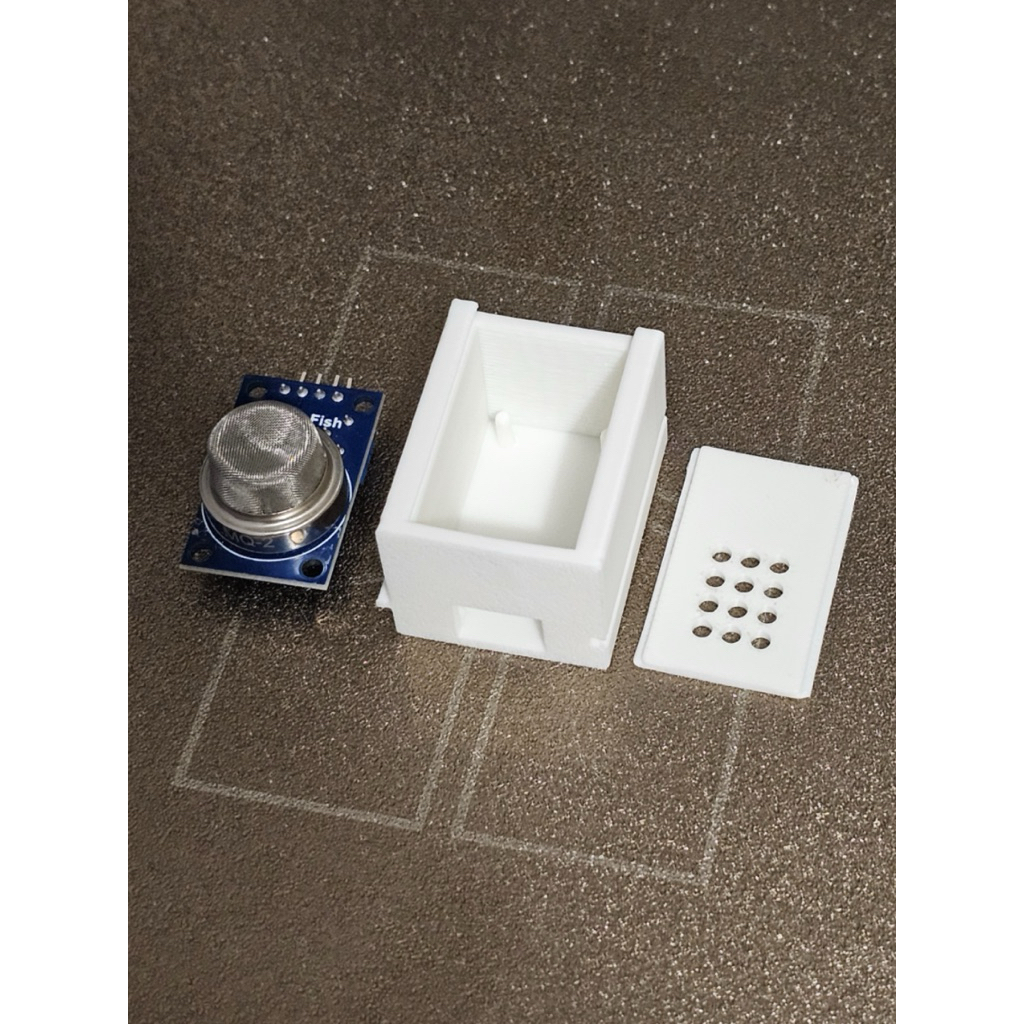 MQ Arduino Gas Sensor Modular Casing – MQ-2 MQ-3 MQ-4 MQ-135 Protective Box – IoT & Robotic Gas Sens