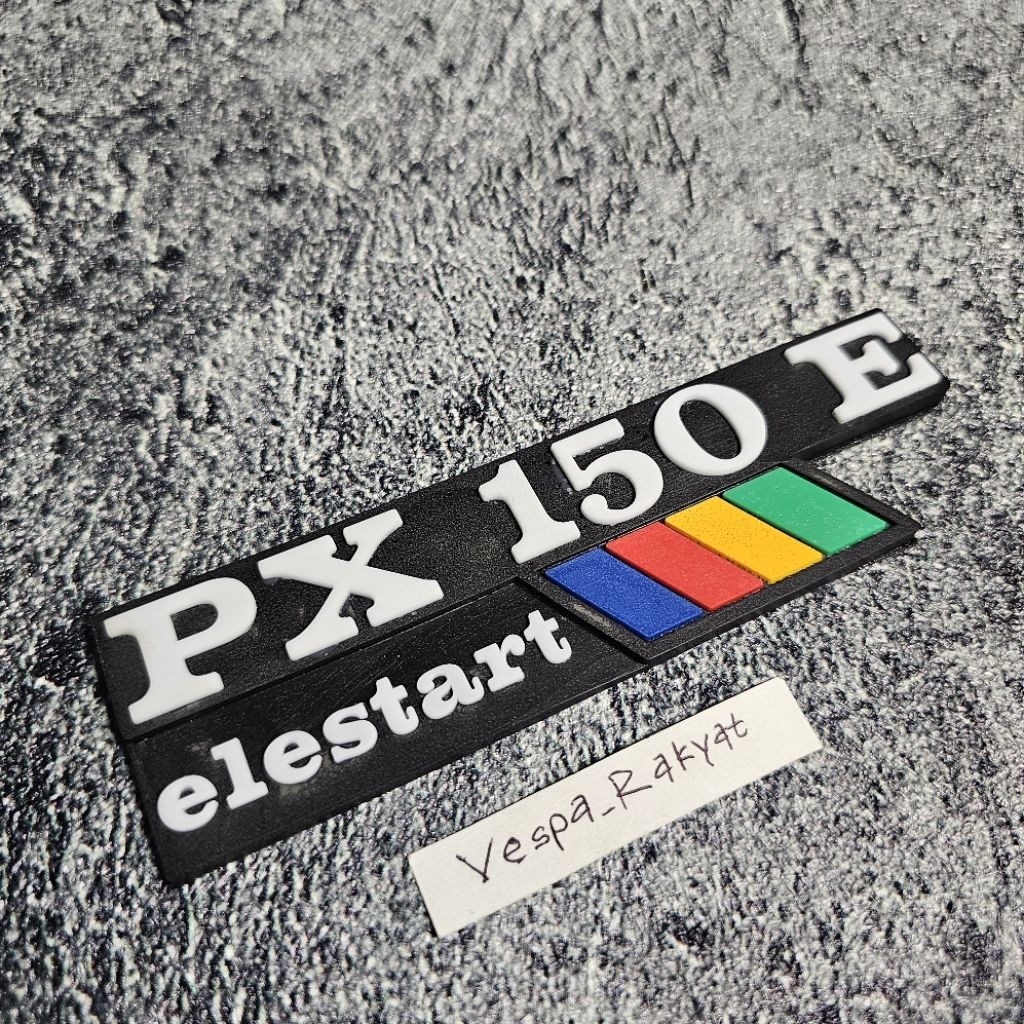 VESPA PX 150 E ELESTART PX EXCLUSIVE EXCEL TEPONG EMBLEM