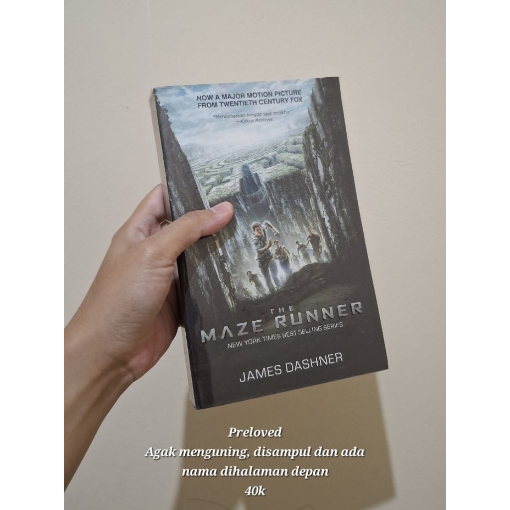 [PRELOVED NOVEL BOOK] The Maze Runner - The Kill Order