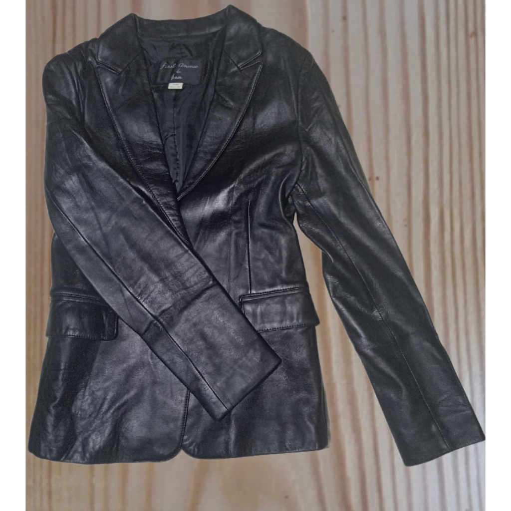 TOP QUALITY เสื้อแจ็คเก็ตหนังแกะแท้ JK 038