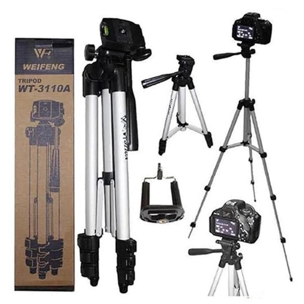 HP (MY ACC) ขาตั้งกล้อง 3110 / ขาตั้งกล้องโทรศัพท์กล้อง ฟรีตัวยึด U สําหรับคลิปโทรศัพท์