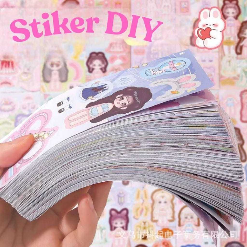 สติ๊กเกอร์ DIY - ชุดสติ๊กเกอร์ DIY แต่งตัวเจ้าหญิง