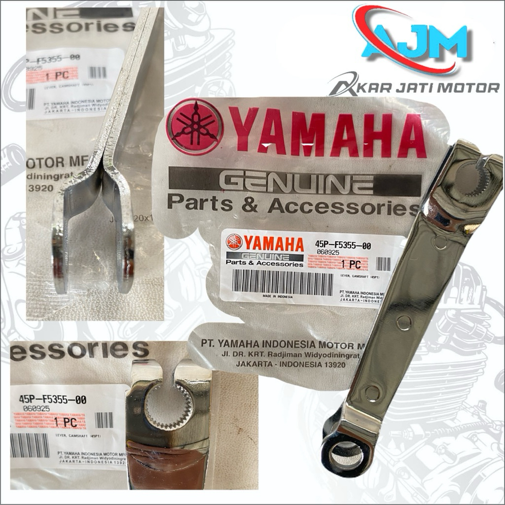 BYSON เบรคด้านหลังสูง 45P-F5535-00 CHROME BISON เบรคคันโยก YAMAHA BYSON RIM ORIGINAL CHROME