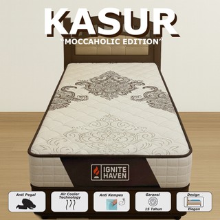 Kasur Ignite Haven Premium Moccaholic Edition Tebal Nyaman Anti Kempes | Garansi 15 Tahun