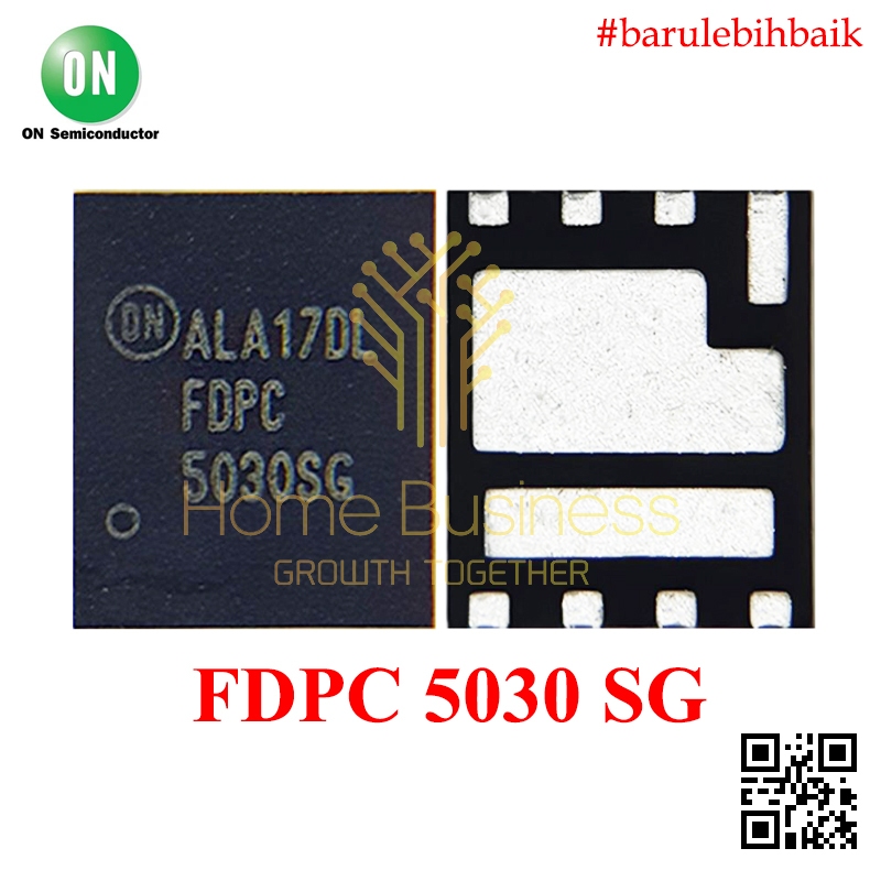 IC MOSFET แล็ปท็อป FDPC5030SG FDPC5030 SG FDPC 5030SG FDPC 5030 SG Dual N ช่อง N-Channel N-ch Nch 30