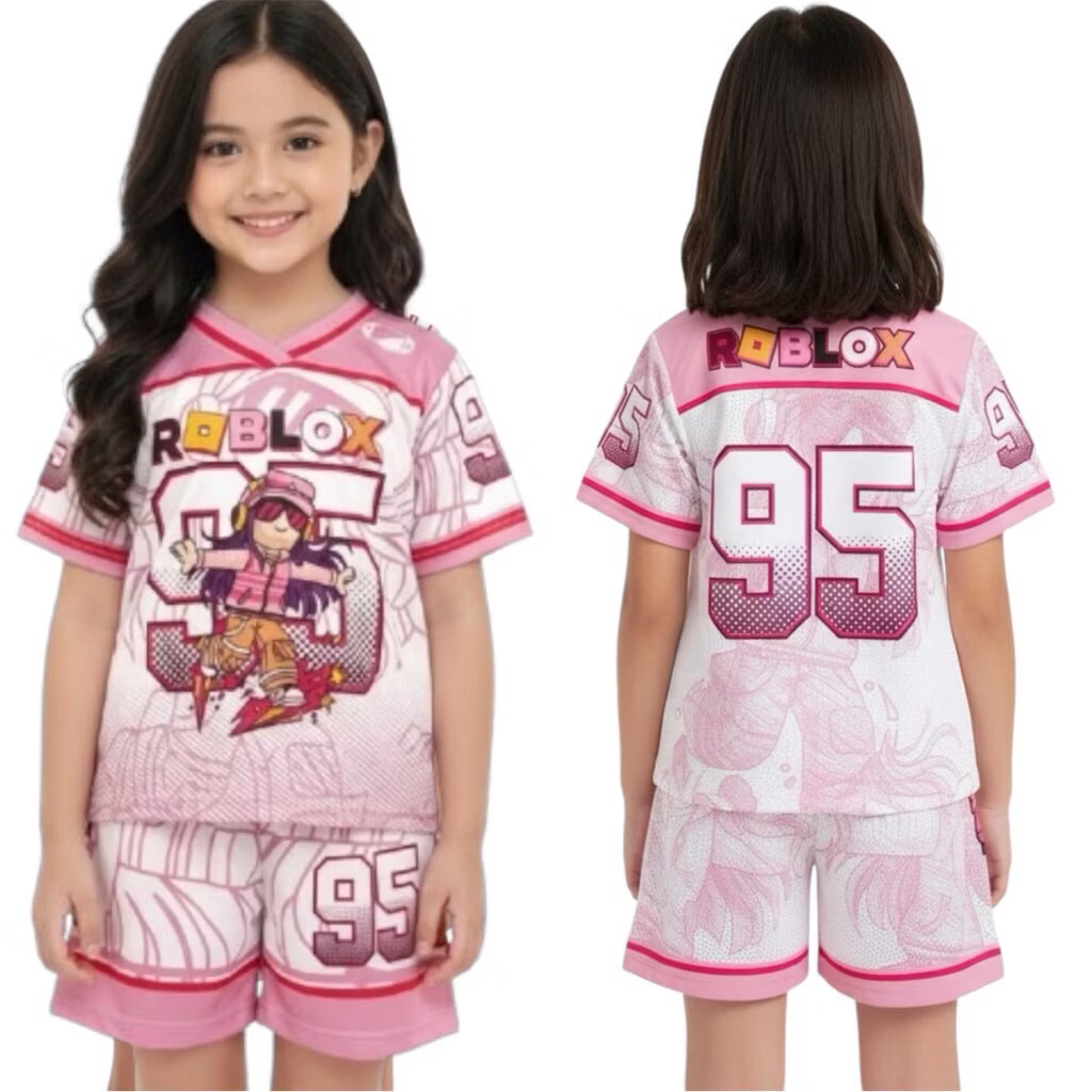 Viral Kids Jersey Set 2-10 Years Old Girls Boys Jersey Set