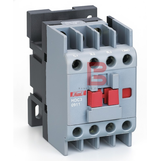 HAMEL Contactor 3P 9A 220V HDC3-09 SNI Contactor 3 Pole 9 Ampere HDC30911M7