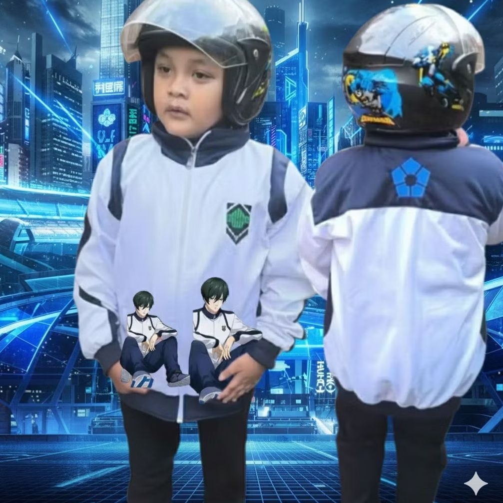 เสื้อแจ็คเก็ตเด็ก lookism Blue Lock