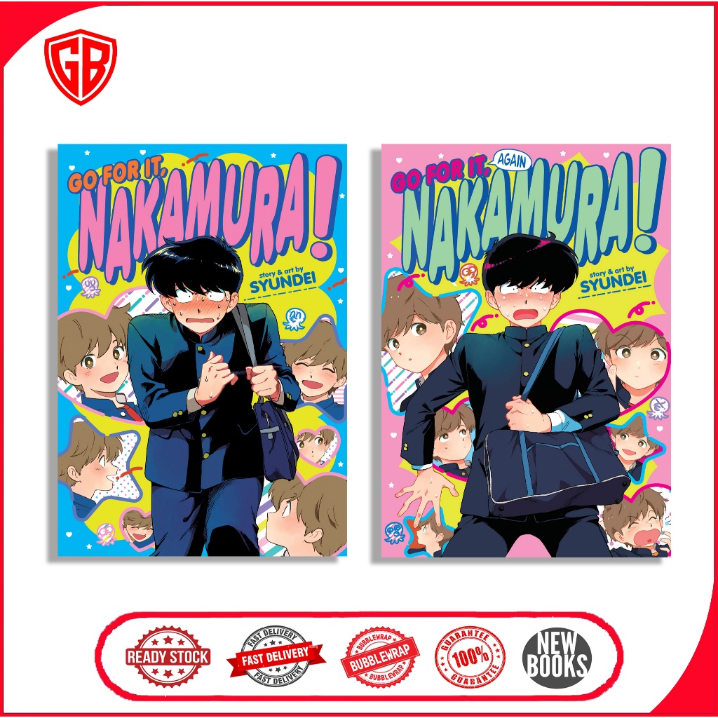Go For It, Nakamura! (2 book series), by Syundei