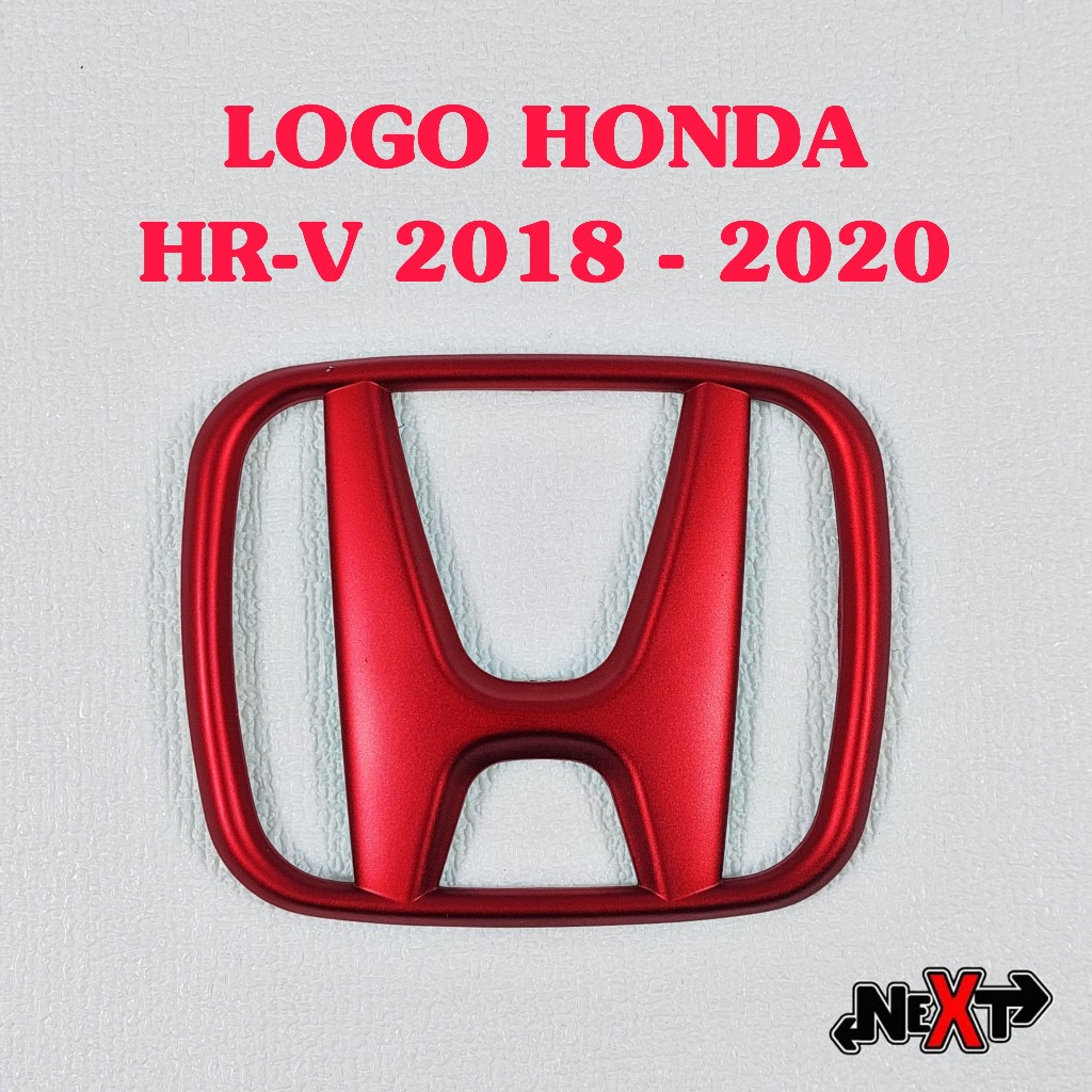 HRV Emblem/ Honda HRV Logo 2018 - 2020/ Honda HRV Red Doff Logo