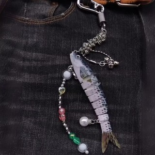 Bag Charm Fisher | Carabiner Keychain | Gantungan Kunci | Kalcer Skena