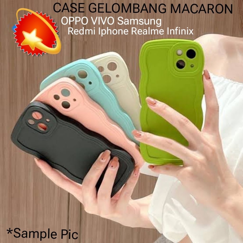 (05) FANCY STYLE CASE สําหรับ SAMSUNG A33 5G - WAVE CASE SERIES