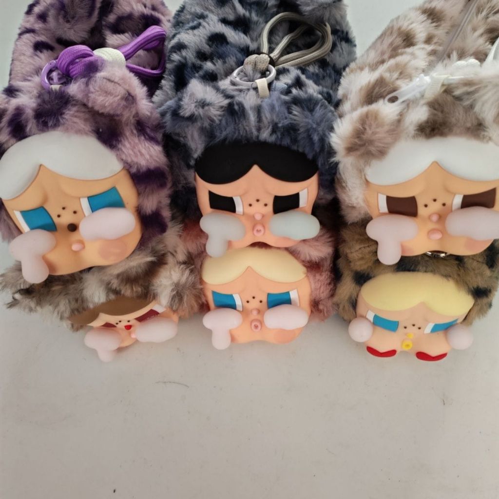 [PRE-ORDER] Cry Baby Cute Fur Pencil Case / Cry Baby Stationery Storage / Cry Baby Pencil Case