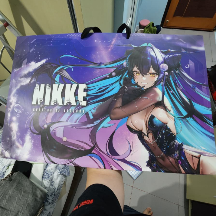 Goddess of Victory: Nikke x Pop up Store Korea 2025 ถุงกระดาษอย่างเป็นทางการ Siren Little Mermaid