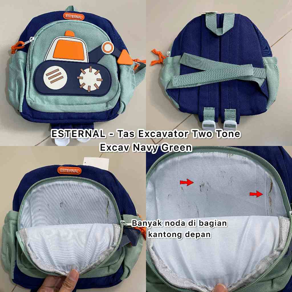 ESTERNAL - [DEFECT SALE] กระเป๋านักเรียนสําหรับเด็กชายและเด็กหญิง