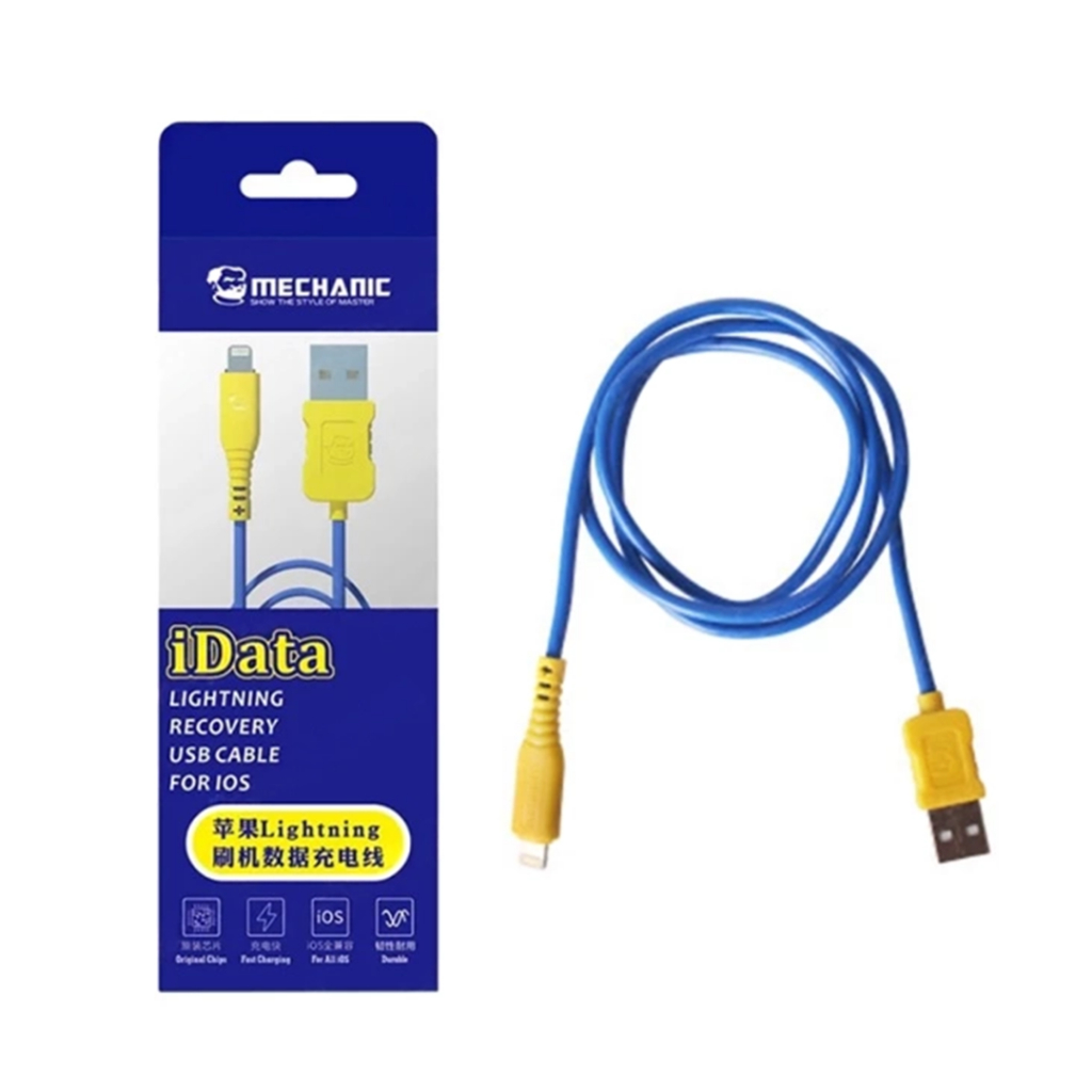 สายแฟลช IDATA MECHANIC สําหรับ iph YELLOW BLUE ORIGINAL