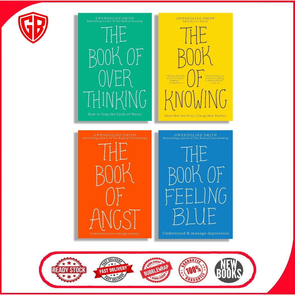 The Book of Overthinking | The Book of Knowing | Book of Angst | of Feeling by Gwendoline Smith