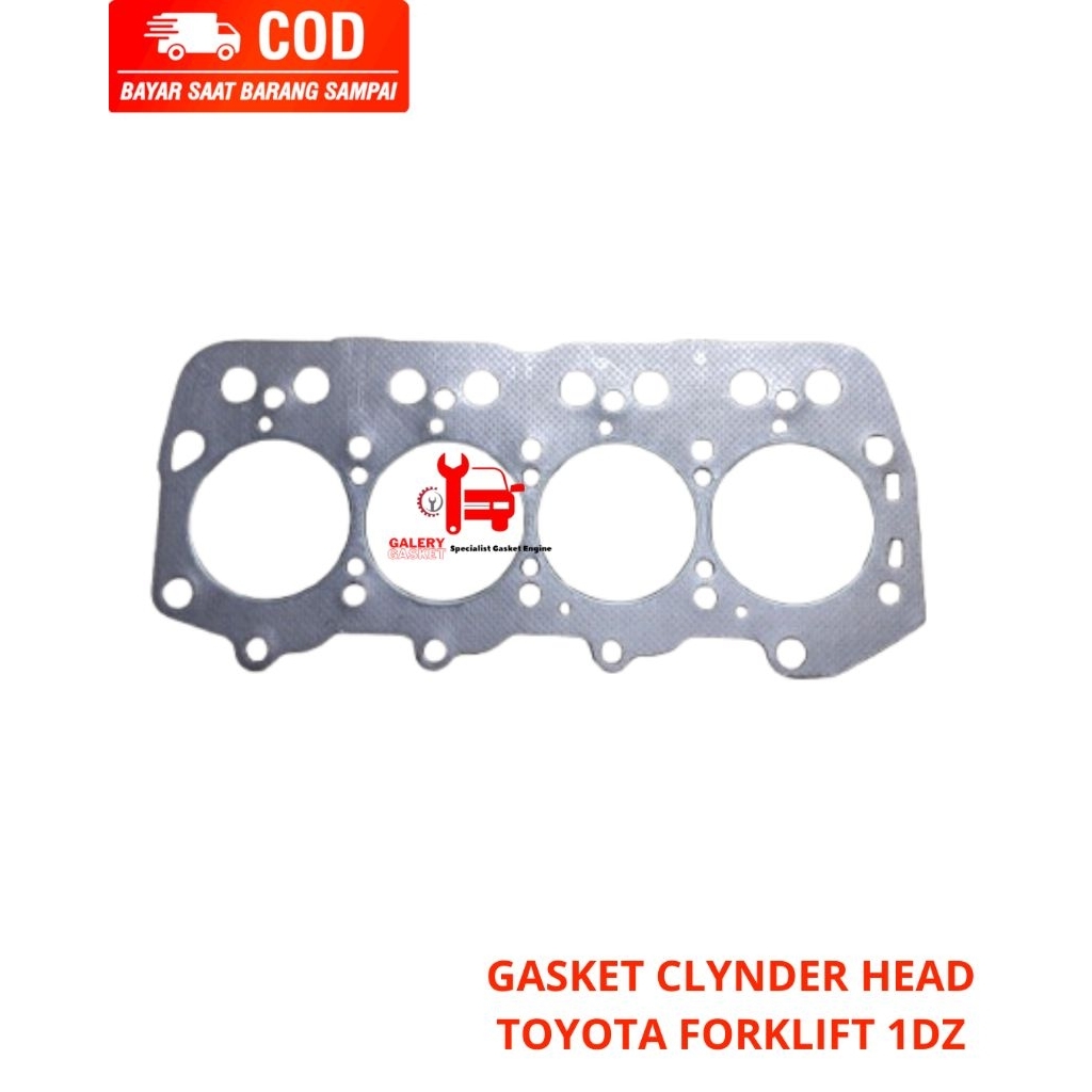 TOYOTA FORKLIFT 1DZ CYLINDER HEAD GASKET CLYNDER HEAD FORKLIFT 1DZ
