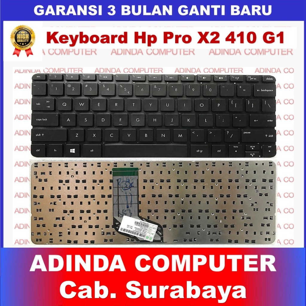 คีย์บอร์ด HP Pro X2 410 G1 410-G1