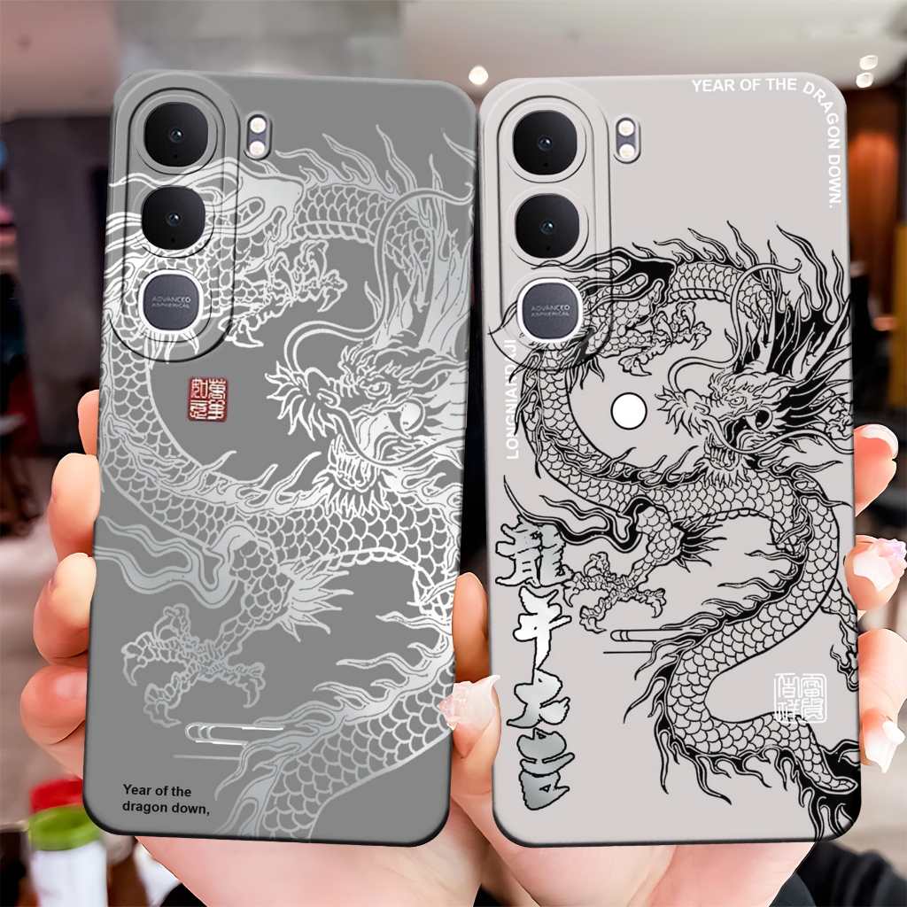 ST-033 เคส VIVO Y21D Y31 5G V60 Lite V50 Lite ปลอก Hp Y19S Y29 Y17S Custom Clear Case โปร่งใส