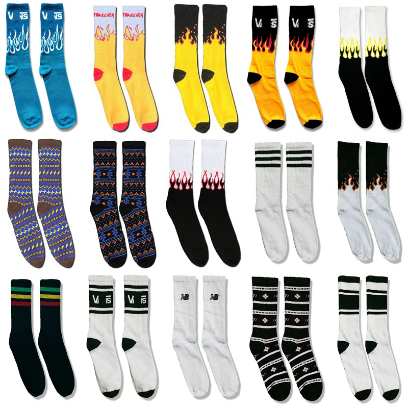 Old School SOCKS สําหรับผู้ชายและผู้หญิงพร้อมถุงเท้ายาวกีฬา WIJAYA SOCKS