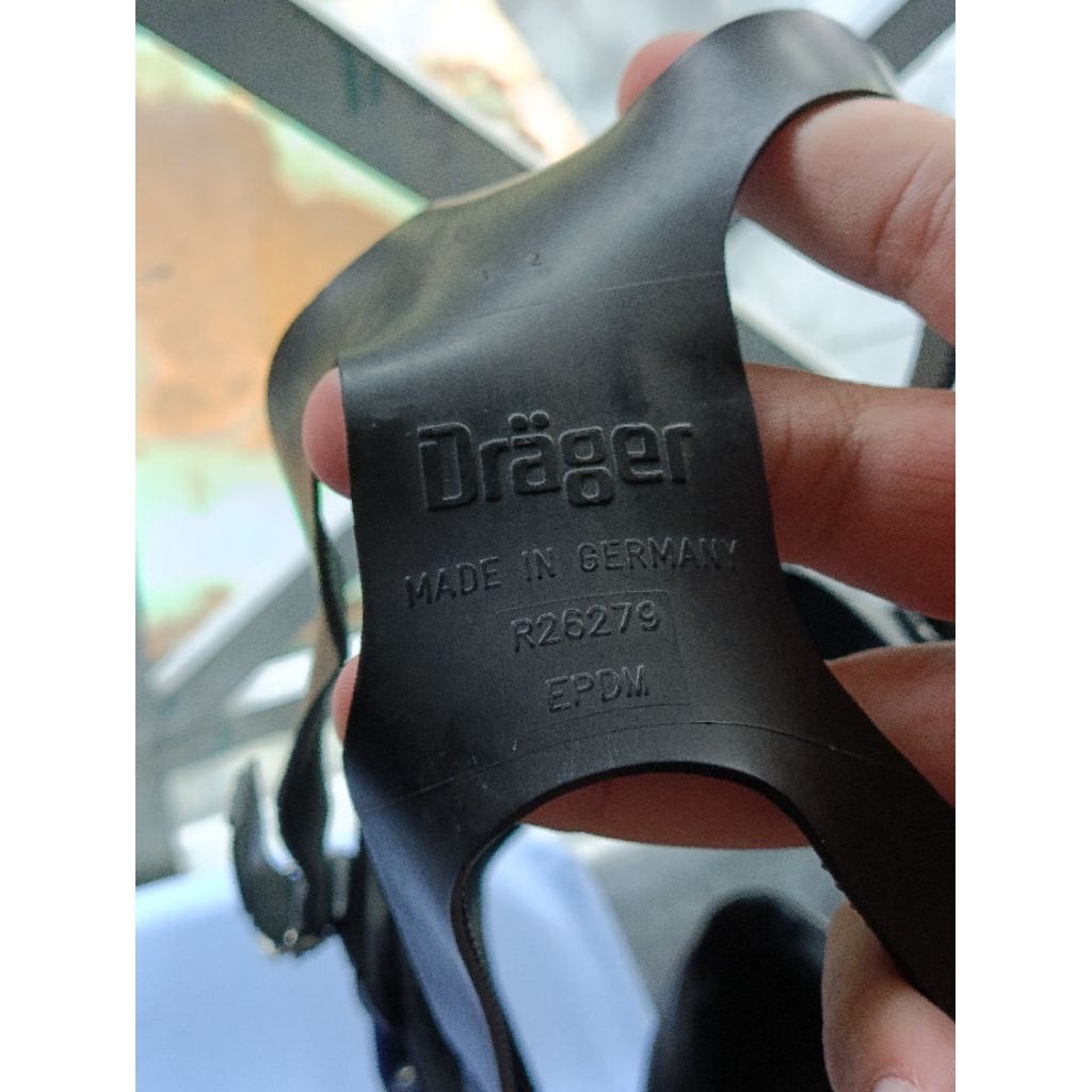 หน้ากากป้องกันแก๊สพิษ Drager Xplore 6300 [สามารถใช้ถ่ายภาพหรืออุปกรณ์ประกอบฉากได้]