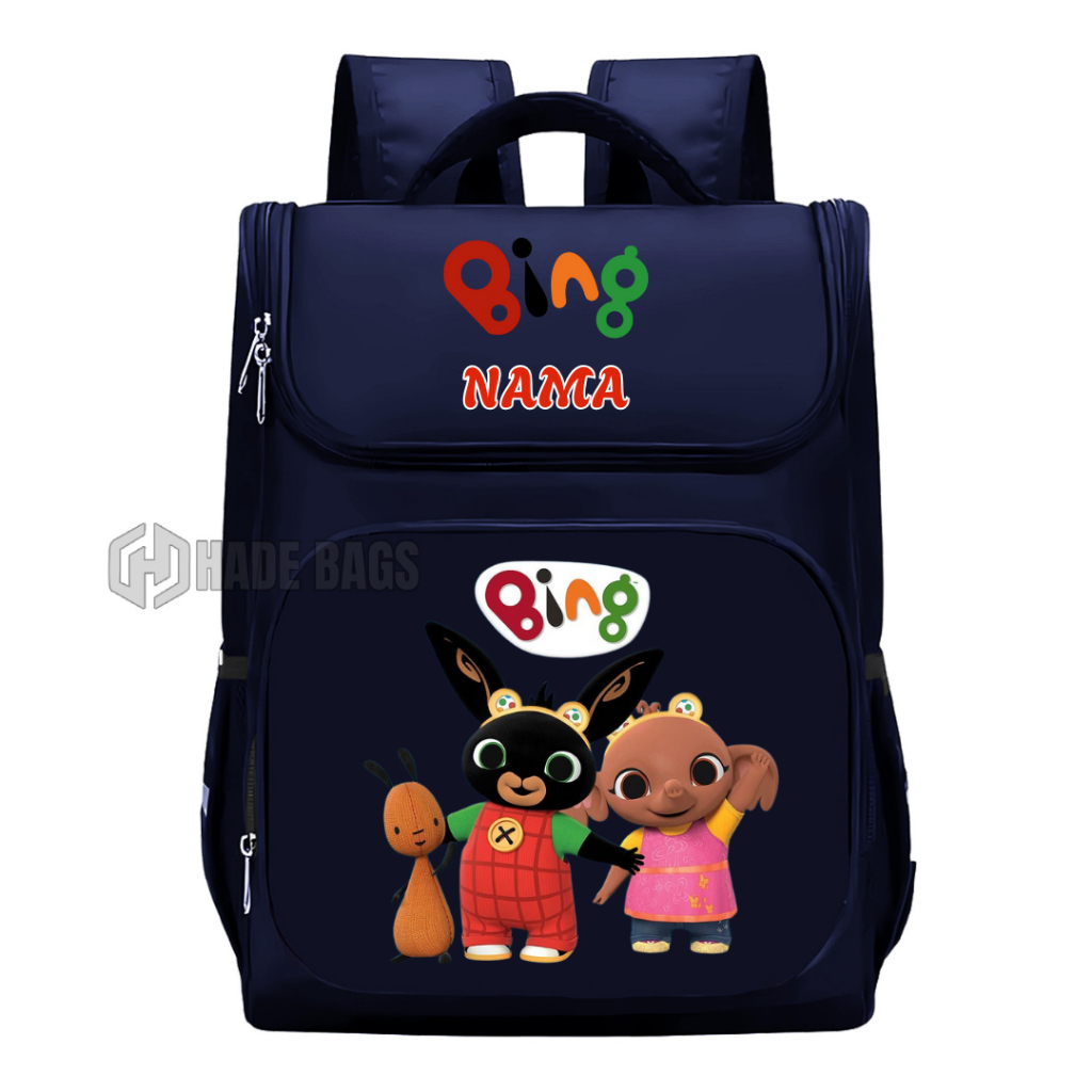 Hade Bags Bing Bunny กระเป๋าเด็กชื่อที่กําหนดเองฟรี