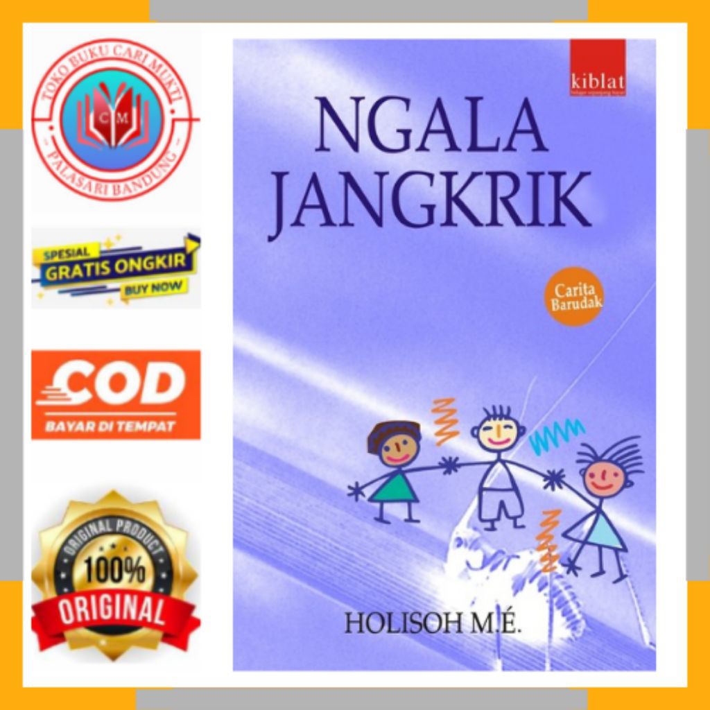 KIBLAT BOOK CARPON BASA SUNDA NGALA CRICKETS - Holisoh ME