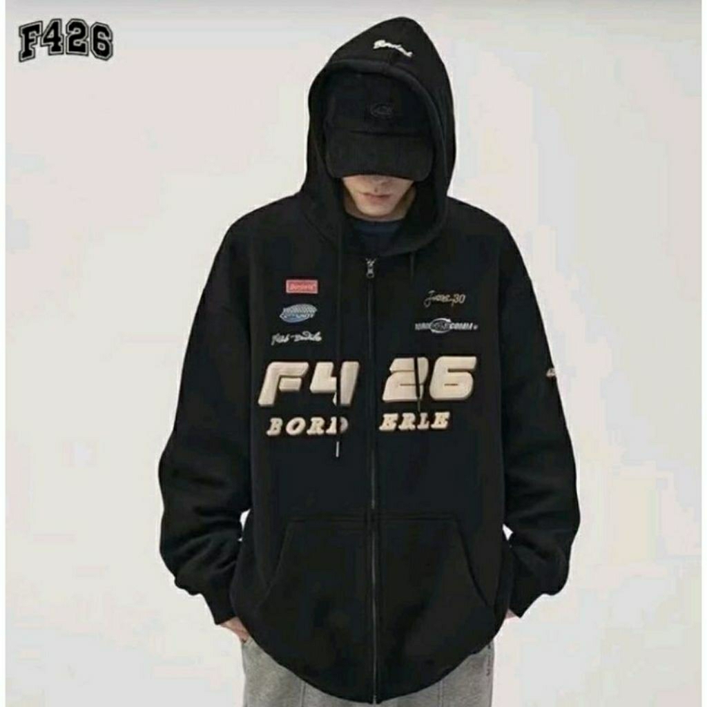 F426 UNISEX ZIPPER HOODIE JACKET