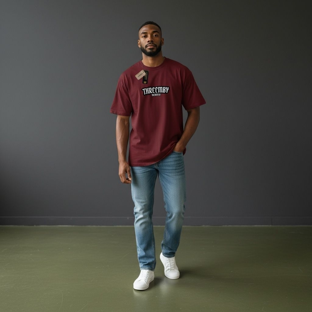 เสื้อยืด DSITRO THREEMBY T39 PREMIUM SHORT-SLEEVED