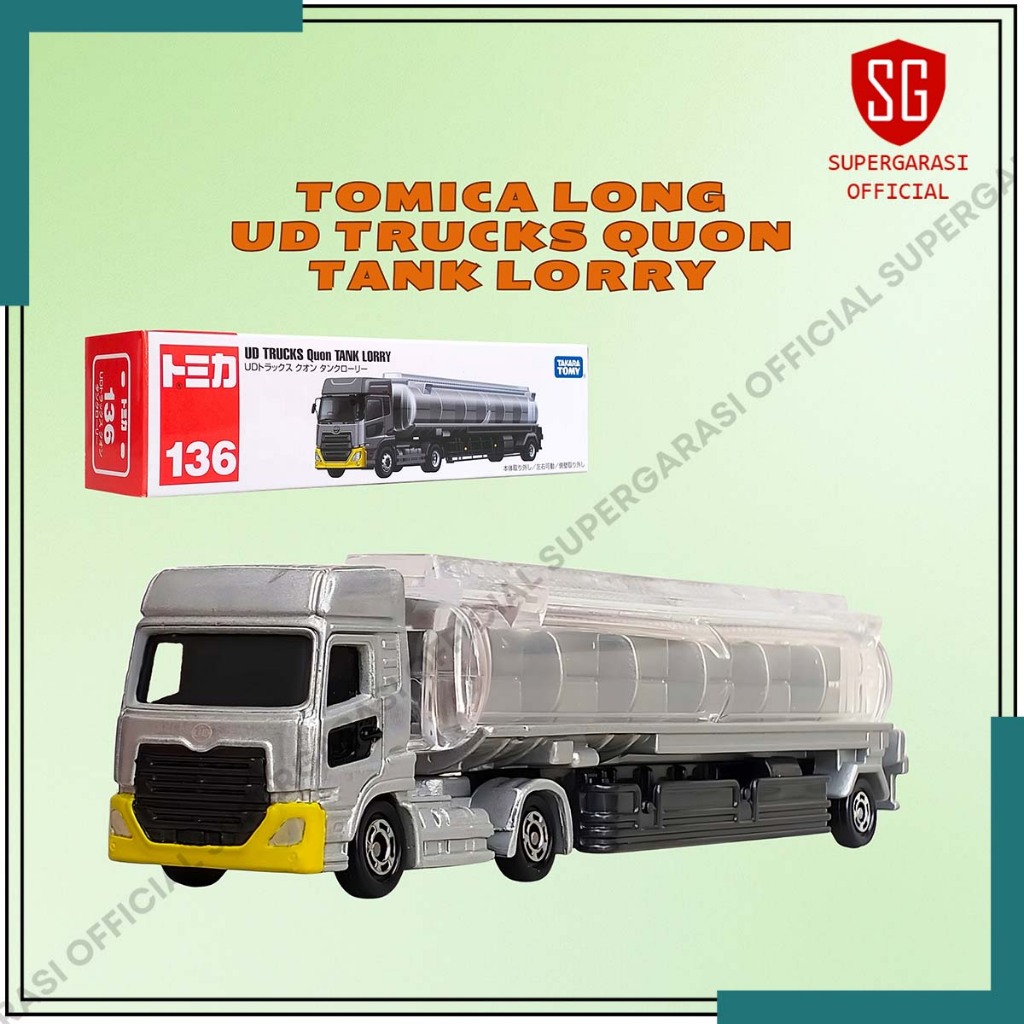 Tomica Long UD Trucks Quon Tank Lory รถเหล็ก