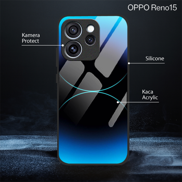เคสกระจก Oppo Reno 15 ใหม่ล่าสุด [SF192]