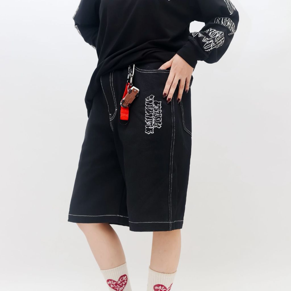 BAGGY JORTS PANTS UNISEXS SPECIAL SERIES BLINDINGWORLD.MARKET