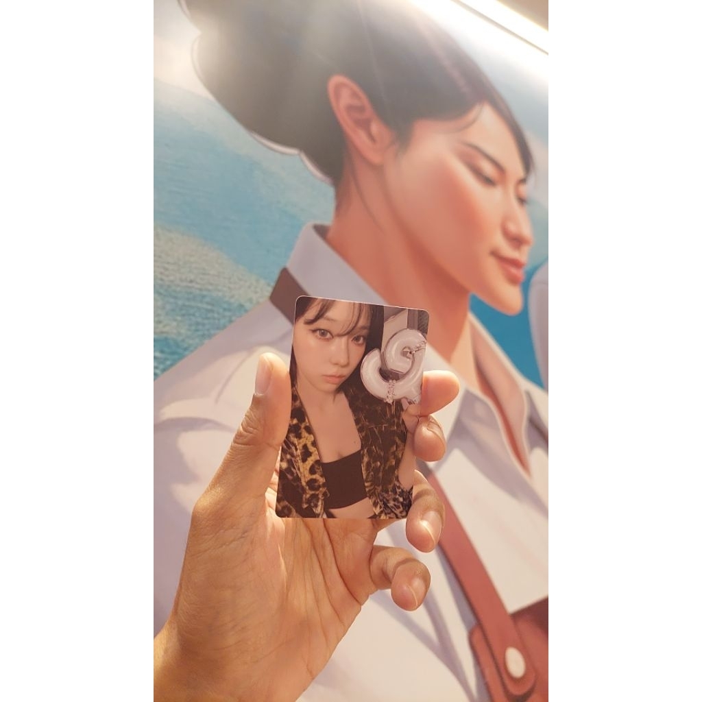 (พร้อม! WINTER ) AESPA แท่งไฟอย่างเป็นทางการ FANLIGHT VER.2 โฟโต้การ์ด