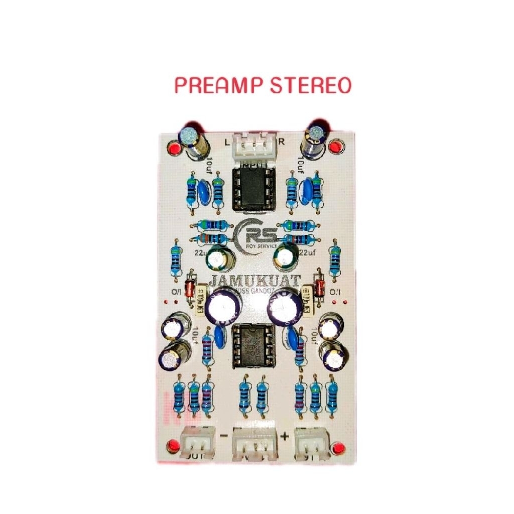 PreAmp / Audio PreAmp / PreAmp เครื่องขยายเสียงอินพุตสเตอริโอ