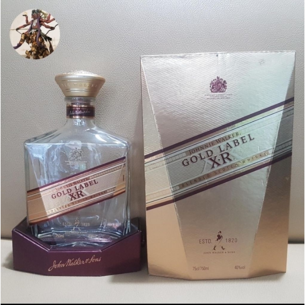 EMPTY JW BOTTLE Gold label XR classic