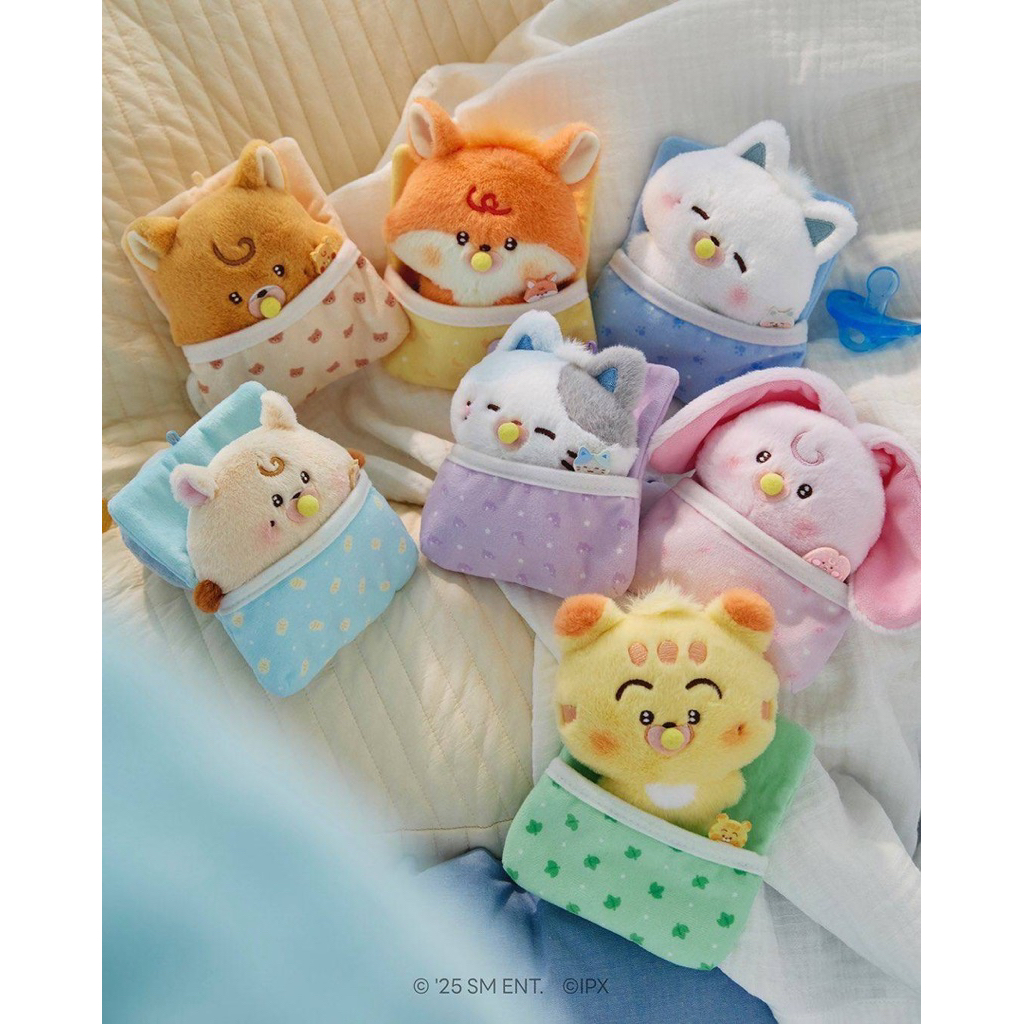 {PRE-ORDER} MD NCT DREAM DREAMIEZ LINE FRIEND BABY PLUSH DOLL & KEYRING FULLSET/SHARING PC Mark Renj