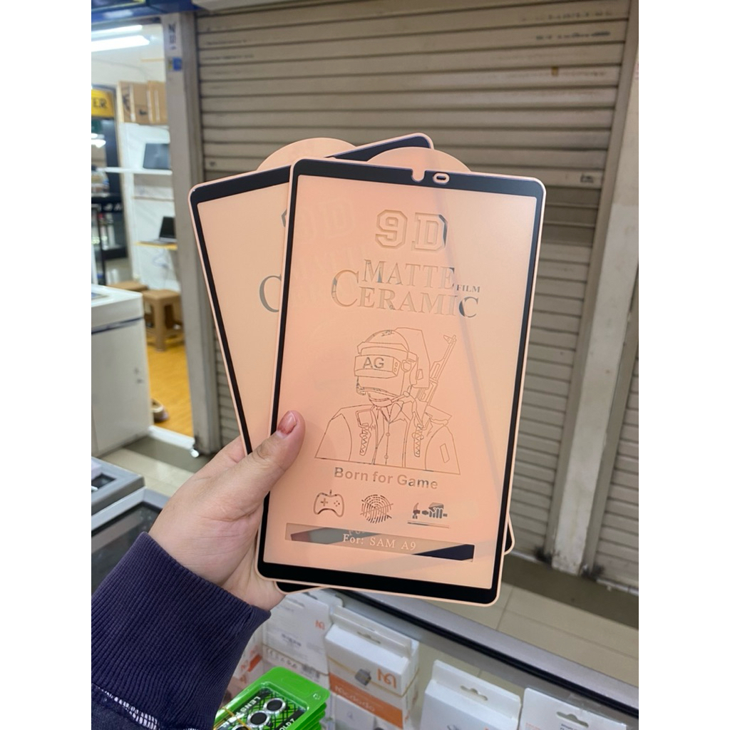 TEMPERED GLASS NANO เม็ดเคลือบเซรามิก SAMSUNG A9/A11 ANTI-SCRATCH MATTE TABLET A9/A11