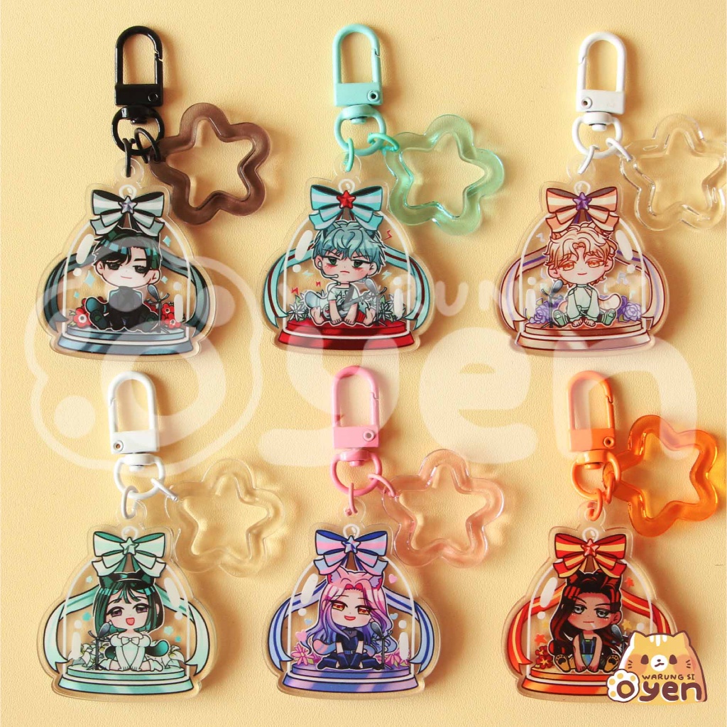 พวงกุญแจอะคริลิค Alien Stage (Sua Mizi HyunA Ivan Till Luka)