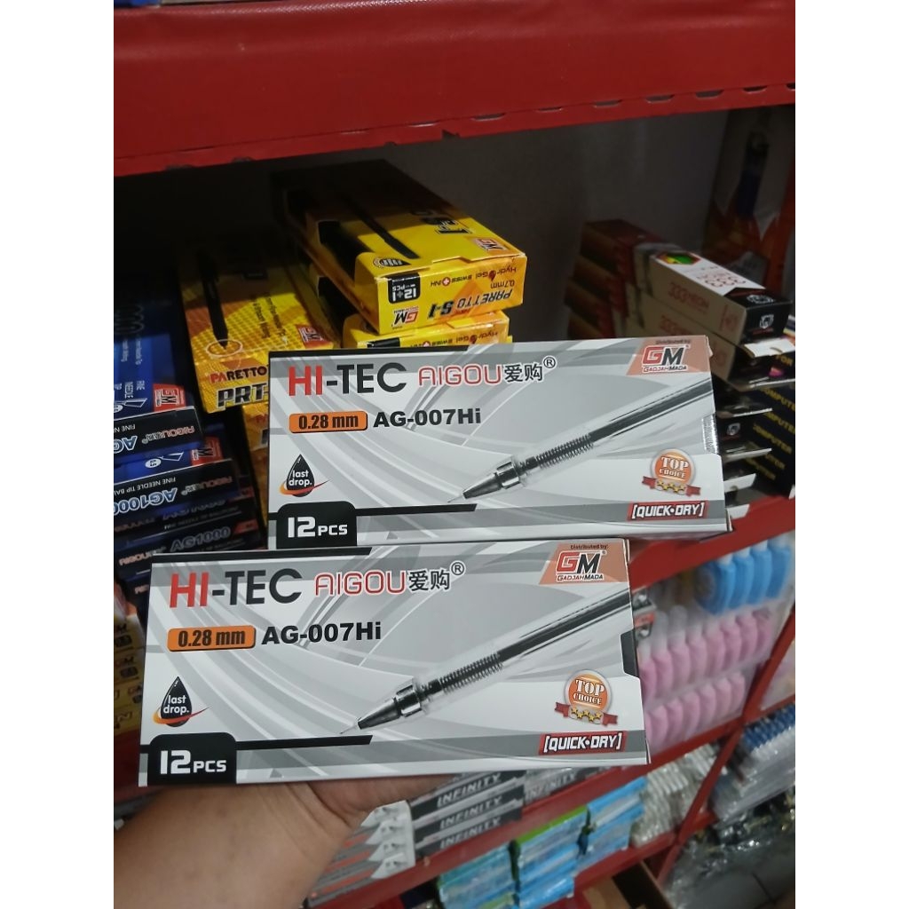 (12 ชิ้น) HI-TEC AIGOO AG-007Hi Pen