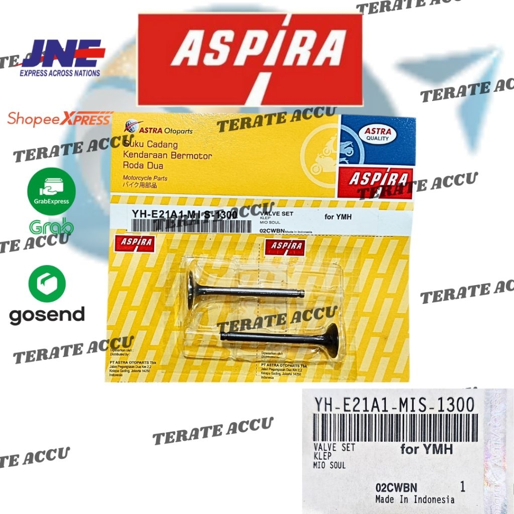 ชุดวาล์ว / ชุดวาล์ว ASPIRA YH-E21A1-MIS-1300 Mio Soul