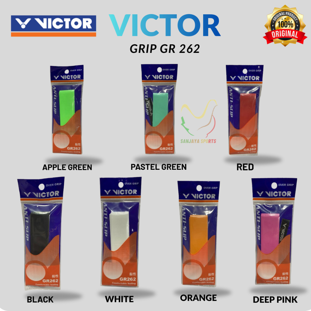 ด้ามจับแบดมินตัน VICTOR GR 262 GR262 GR262 ORIGINAL