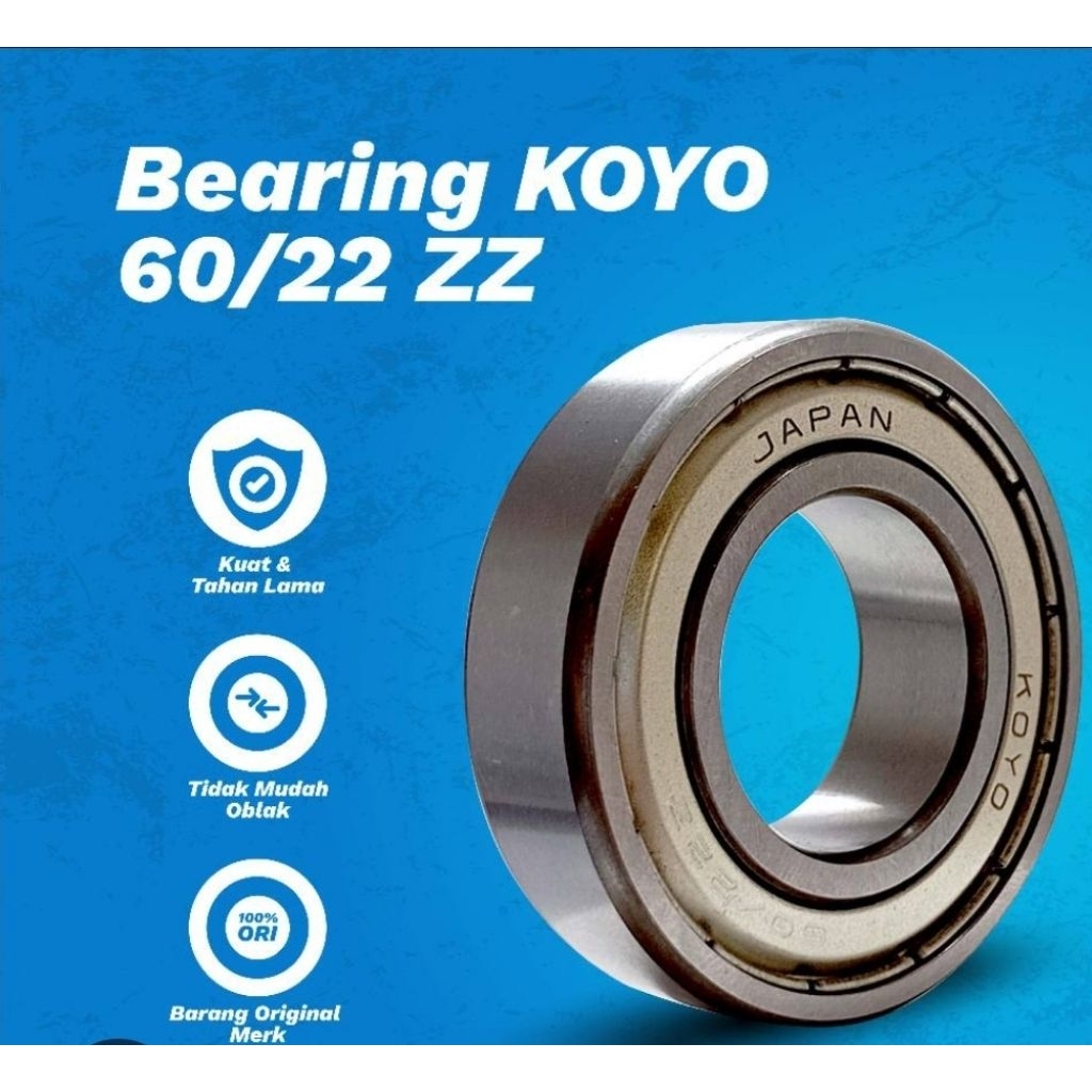 LAHER BEARING 60/22 ZZ 2ZR KOYO