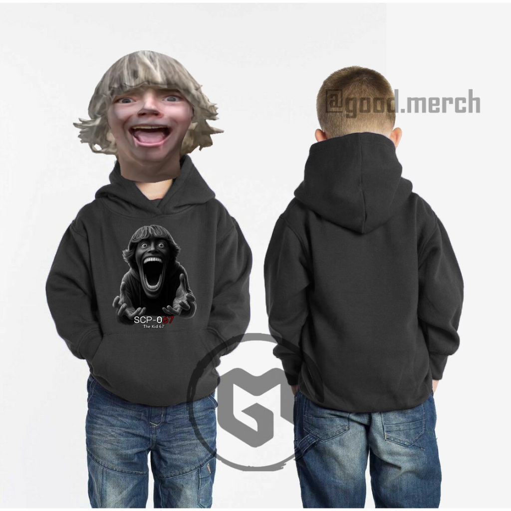 SCP 067 KID 67 ROBLOX KIDS เสื้อแจ็คเก็ตมีฮู้ด