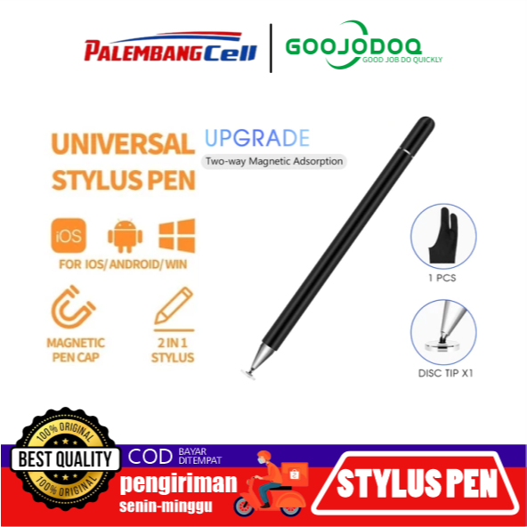 Goojodoq ปากกาสไตลัส Universal Capacitive Stylus Touch สําหรับโทรศัพท์ apple Android