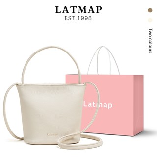 LATMAP Hand Bag Tas Selempang Wanita Tas Handbag Sling Bag Tas Ember Tas Bahu Tas Fashion Minimalis Hadiah 008